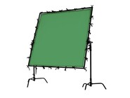 Rosco ChromaFly 8'X8' Chroma Key Screen with Grommets on All Sides, 8'x8'