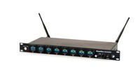 ClearOne 910-6000-408-C 4-CH wireless Receiver RF Band M550 (537-563Mhz) w/4-bay docking station