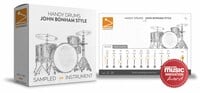 GoranGrooves Handy Drums- JOHN BONHAM STYLE Sampled Drums Virtual Instrument [Virtual] 