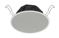 TOA PC-2360  6" Spring Clamp Ceiling Speaker 3W, 70V, Dust Cover Push Wire Connection