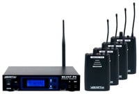 VocoPro SilentPA-PRACTICE UHF Wireless Audio Broadcast System with 16 Channels
