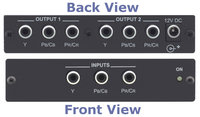 1:2 Component Video Distribution Amplifier