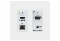 Crestron HD-TX-201-C-2G-E-W-T [Restock Item] HDMI over CATx Transmitter & 2x1 Auto-Switcher Wall Plate, W