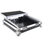 ProX XS-19MIXLT  19" Rack Mount Mixer Case with 10U Slant and Sliding Laptop Shelf