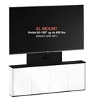 Salamander Designs D1/347AMXL 4-Bay with XL Single Monitor, Low-Profile Wall Cabinet