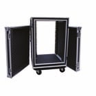 ProX T-12RSP  12U, 20" Deep Shockproof Vertical Rack with Casters