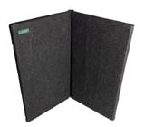 Clearsonic S2444X2 48" x 44" 2-Section Sorber Acoustic Panel in Dark Grey