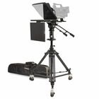 ikan PT4500-TM-PEDESTAL  15" Teleprompter, Pedestal & Dolly Turnkey w/ Talent Monitor