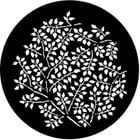 Rosco 77864-GLASS  Gobo, Glass, Trees & Flowers, Branching Leaves (Negative) 