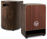 Latin Percussion Round Back Bass Cajon with Mahogany Soundboard Rounded Plywood Body, Mahogany Soundboard, and 2 Sets of Premium Snare Wires