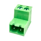 City Theatrical 5657  TERMINAL BLOCK CONNECTOR, TWO  PIN , MALE 