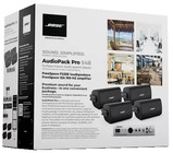 Bose Professional AudioPack Pro S4 Surface-Mount Audio System with (4) FreeSpace FS2SE and IZA 190-HZ Amp, Black