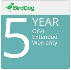 BirdDog BDOG4EXT5  OG4 5 Year Extended Warranty, No Later Add On