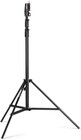 Manfrotto Black Steel Air-Cushioned Stand w/ Leveling Leg Professional Video and Photo Light Stand for Location or Studio Use