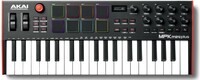 AKAI MPKMINI-PLUS  37-Key Compact Keyboard Controller with RGB-backlit MPC Drum 