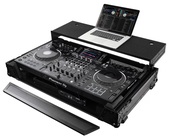 Odyssey FZGSXDJXZW1BL Black Label Case with Wheels  and 19" 1U Bottom Rack for the Pioneer XDJ-XZ DJ Controller