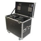 ProX XS-MH250X2W MK2 Flight Case for Two 250 Style 5R 200 7R 230 Moving Head Lighting Units Universal