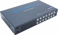 OCEAN MATRIX OMX-07HMHM0001  4K HDR 4x4 HDMI Matrix Switcher with Downscaling, 18Gbps