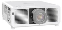 Panasonic PT-RZ120LWU7 12,000 Lumens PT-REZ12 Series WUXGA DLP Laser Projector, No Lens, White