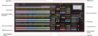 FOR-A Corporation HVS-3320OU 32 Button Operation Unit