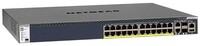 Netgear GSM4328PA  24x1G PoE+ Stackable Managed Switch with 2x10GBASE-T and 2xSFP+, 550W PSU