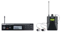 Shure P3TRA215CL [Restock Item] PSM 300 Wireless In-Ear Monitor System with P3RA Bodypack Receiver, and SE215-CL Earphones
