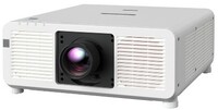 Panasonic PT-REQ80LWU  8000 Lumens Laser 4K Projector with Quad Pixel Drive, Filter-Free, No Lens, White