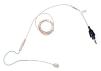 TOA YP-M5000E  Ear-Hook Omnidirectional Microphone for 5000 Series and IR Beltpacks, Beige