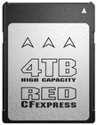 RED Digital Cinema 750-0101  4TB Pro CF Express Memory Card