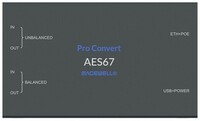 Magewell Pro Convert AES67 Multi-Format Bidirectional Analog/IP Audio Converter