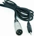 3 ft. XLR Male to Mini-Plug Camcorder Cable