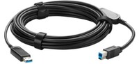 Vaddio 440-1015-015  49.2' USB 3.2 Gen 2 Type-B to Type-A Active Optical Cable, 15m
