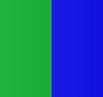 Background Large Reversible Chroma Blue/Green