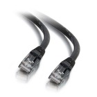 75' Cat6 550MHz Snagless Patch Cable, Black