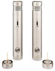 Warm Audio WA84-OC-N-ST  Multi-Pattern Small-Diaphragm Condenser Microphone Premium Stereo Pair Package, Nickel