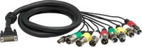 6 ft. 26-Pin HD D-Sub (Male) Cable Snake (110 ohms)