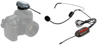 VocoPro Commander Film Headset 1 Camera-Mount UHF Wireless Headset Microphone System