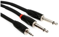 Roland RCC-15-3528V2 15' 1/8" TRS to Dual 1/4" TS Y-Cable