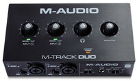 M-Audio M-Track Duo 2-in, 2-out USB Audio Interface 
