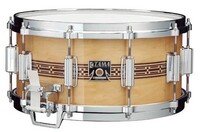 Tama AW456  50th 6.5 x 14" Limited Mastercraft Artwood Snare Drum, Natural with Wood Inlay