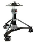 Cartoni KP7F22 P70+ Focus 22 System P70+ Pedestal With Focus 22 Head, (2) Pan Bars, Flat Base Adapter And Pump