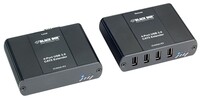 Black Box Network Svcs IC400A-R2 4-Port USB 2.0 Type-A over CatX Extender, 330'