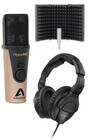 Apogee Electronics Voice Over USB Bundle HypeMic with Headphones and Reflection Filter