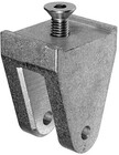 The Light Source MLM-CLEVIS Mega-Coupler Clevis Attachment with Bolt, Silver