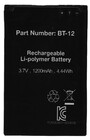 Pliant Technologies BT-12-PT  Rechargeable Replacement Li-Poly Battery for MicroCom XR Wireless Headsets