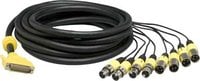 Lynx Studio Technology CBL-DIGY85 25-Pin D-Sub to 4xXLR-F/4xXLR-M, AES/EBU Cable (16.4 ft.)