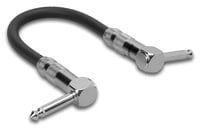 Zaolla ZGT-000.5RR 6" Guitar Patch Cable with Oyaide Connectors, Dual Right-Angle