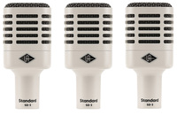 Universal Audio SD-3X3 Dynamic Microphone with Hemisphere Modeling, 3-Pack
