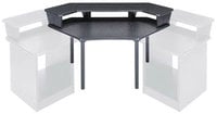 Middle Atlantic MDV-CNR1 Corner Desk with Over Bridge