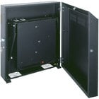 8SP Low Profile Wall Mount Rack, Black